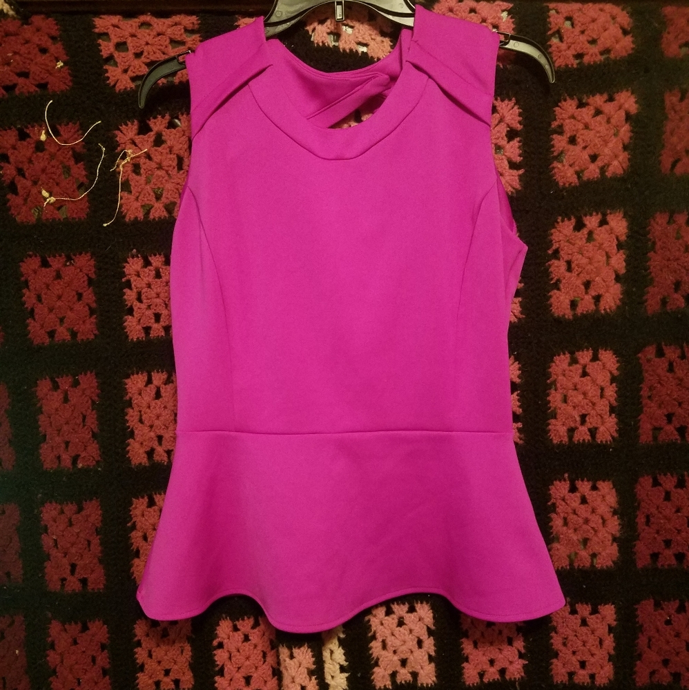 Worthington pink tank top size L